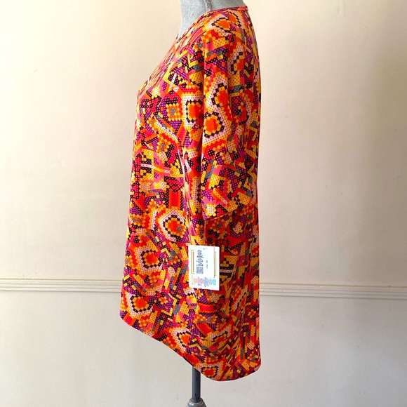 LuLaRoe “IRMA” HIGH-LOW TUNIC OVERSIZED TOP SIZE EXTRA SMALL 🌟NWT🌟 - Picture 5 of 11